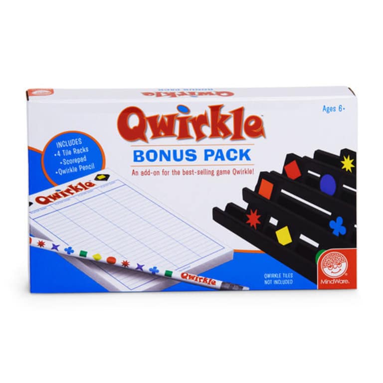 QWIRKLE BONUS PACK - TILE RACKS & SCOREPAD image 0
